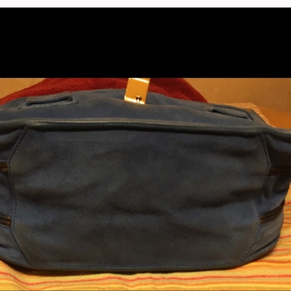 Proenza Shouler Blue Suede Bag - Picture 2 of 3